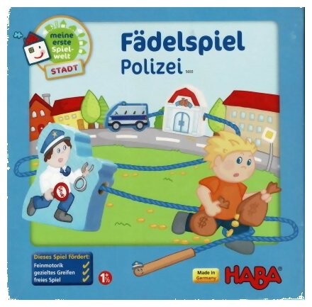 Fädelspiel - Polizei