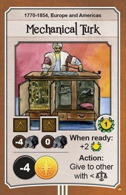 Nations - Carte promotionnelle 'Mechanical Turk'
