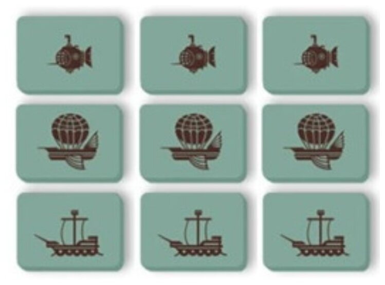 Feudum - Wooden Vessel Tiles