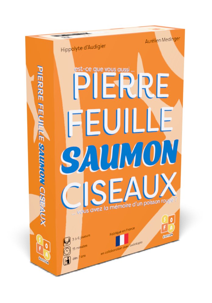 Pierre Feuille Saumon Ciseaux