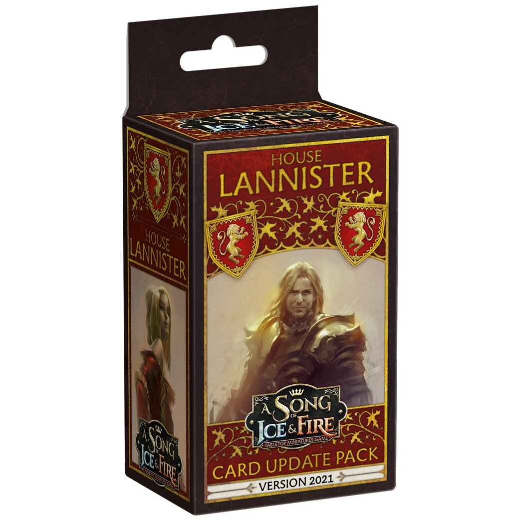 A Song Of Ice & Fire TMG - House Lannister - Card Update Pack - Version 2021