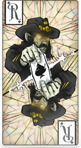 Le Fantastique Tarot Halluciné du Docteur Zariel - Roi de Pique - Exclu Kickstarter
