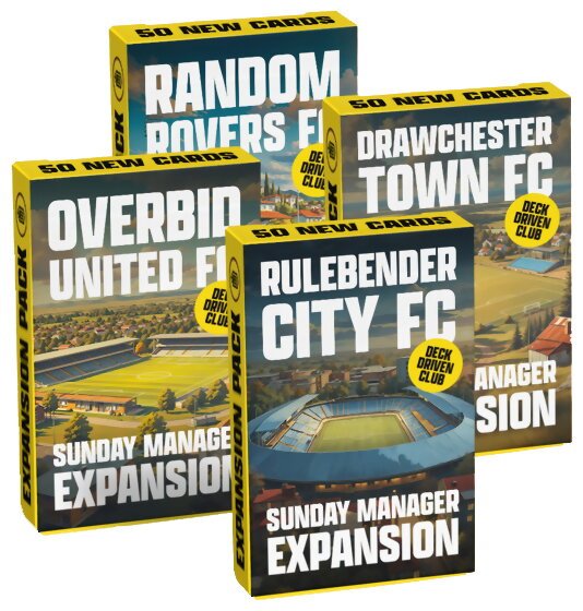 Sunday Manager - Total Opposition - Solo & Tandem Gameplay