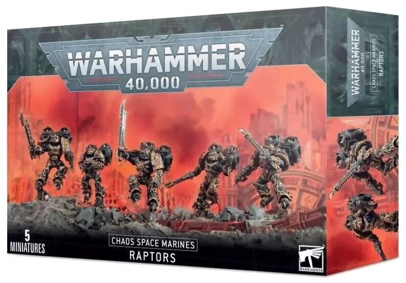 Warhammer 40k - Chaos Space Marine - Raptors