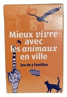 Jeu de 7 Familles - Mieux vivre avec les animaux en ville