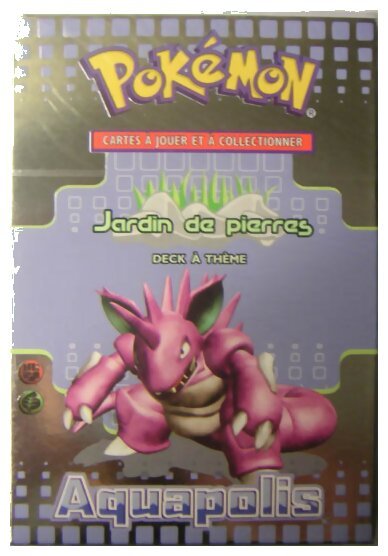 Pokémon JCC - Deck à thème - Jardin de Pierres - Aquapolis
