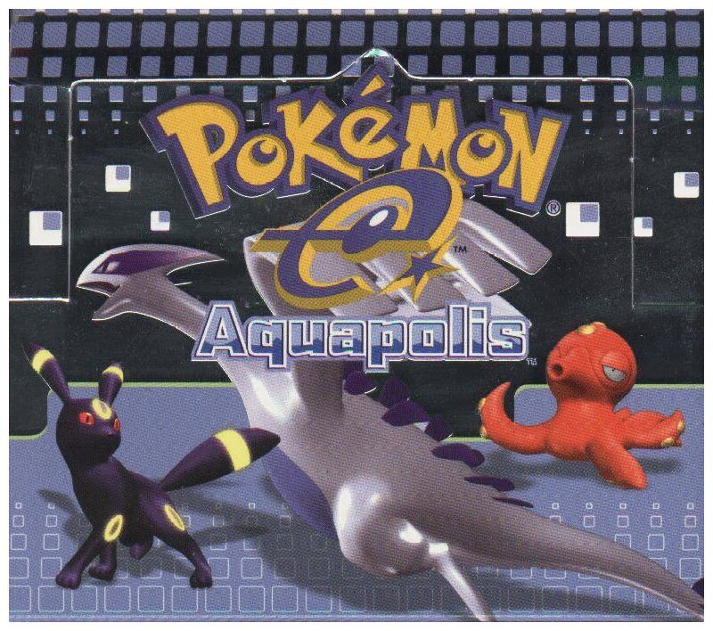 Pokémon JCC - Display - Aquapolis