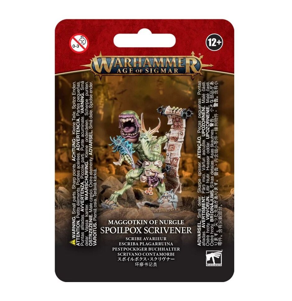 Age of Sigmar - Maggotkin of Nurgle - Spoilpox Scrivener