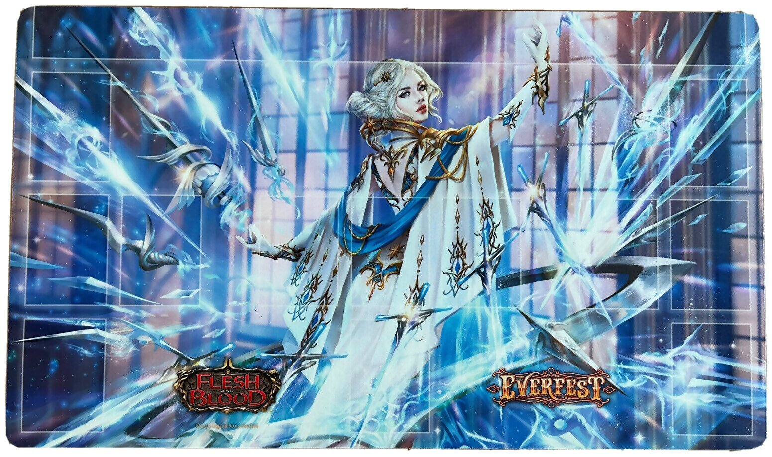 Flesh and Blood TCG - Tapis de jeu - Shimmers of Silver - Everfest