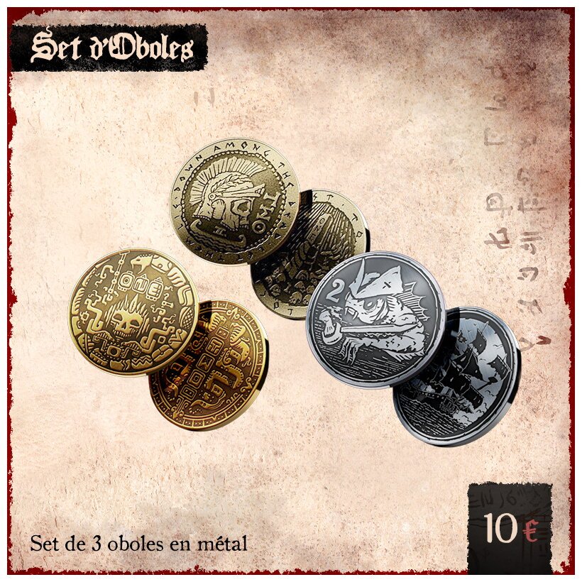 Pirate Borg - Set d'oboles
