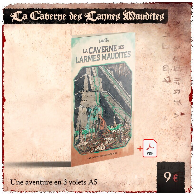Pirate Borg - La Caverne Des Larmes Maudites