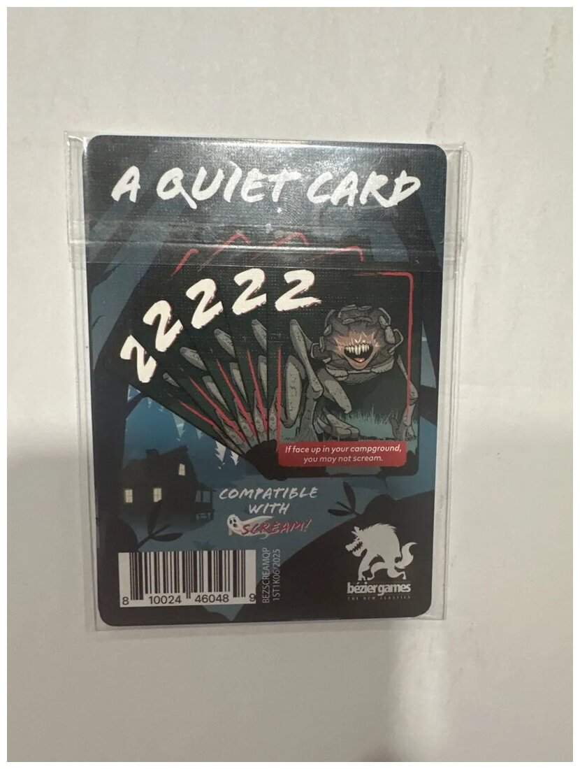 Scream - A Quiet Card - Campers Vs Creatures