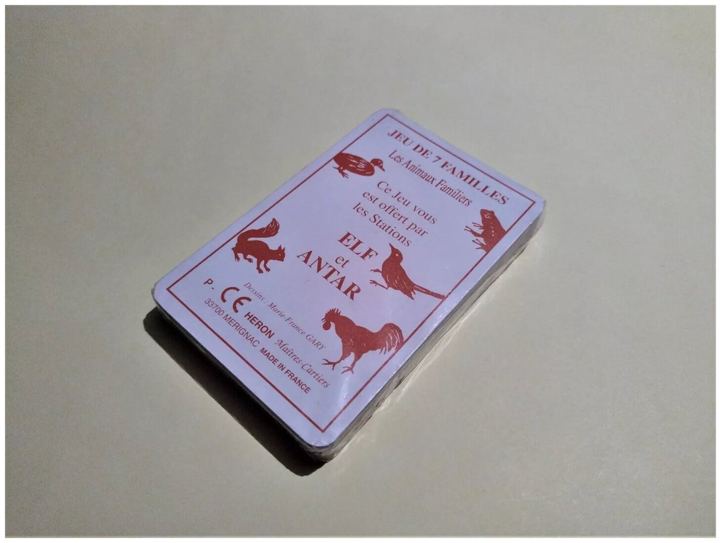 Jeu De 7 Familles - Les Animaux Familiers