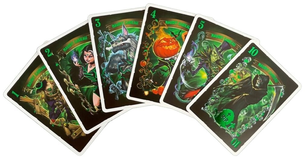 Maudits Cadeaux - 7 cartes brillantes Maudits Cadeaux