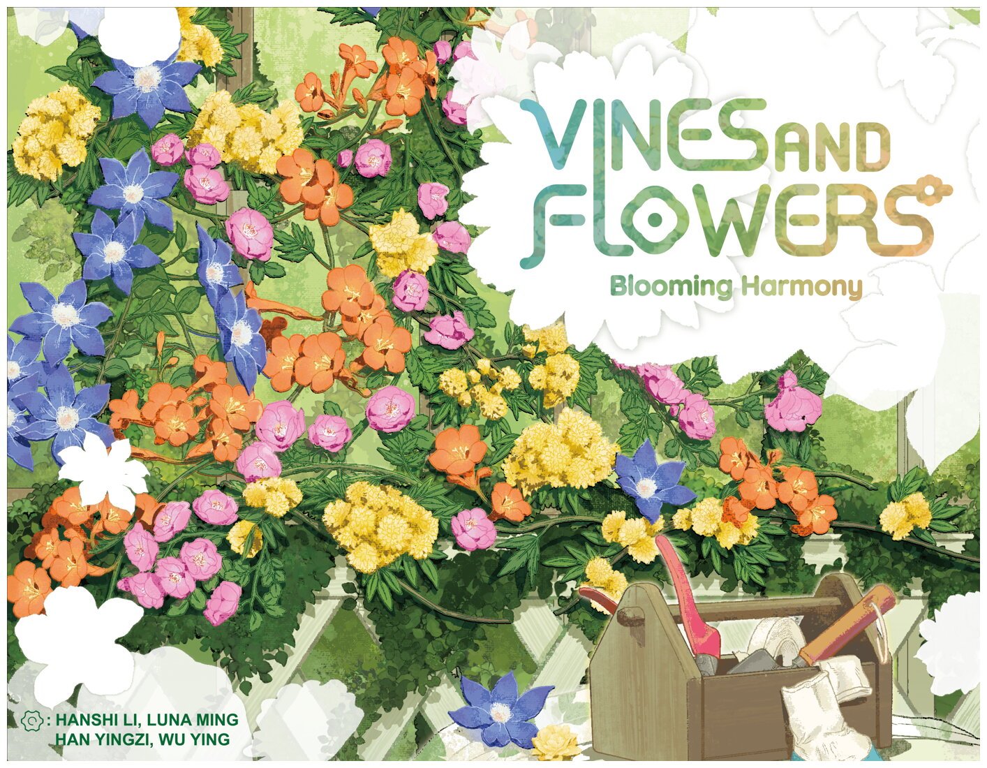 Vines and Flowers - Blooming Harmony