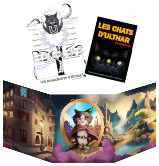 Les Miaulements D'Ulthar - Pack écran du MJ