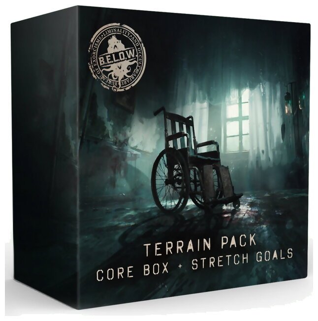 B.E.L.O.W. The Asylum - Terrain Pack - Core Box + Stretch Goals