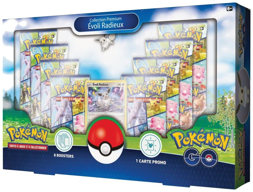 Pokémon JCC - Collection Premium - Évoli Radieux - Pokémon Go