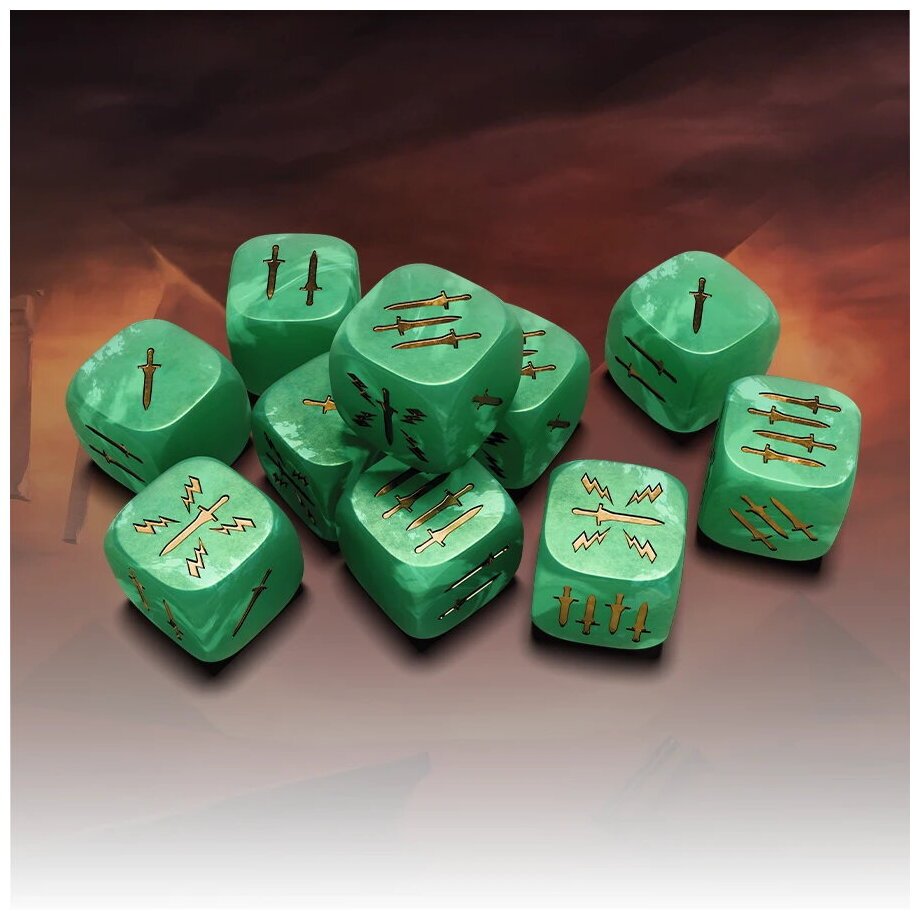 Mythic Battles Isfet - Extra Dice Set