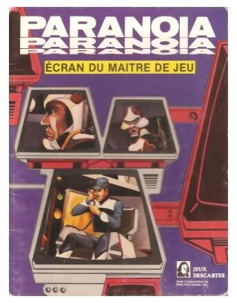 Paranoïa - Écran du Maître de jeu