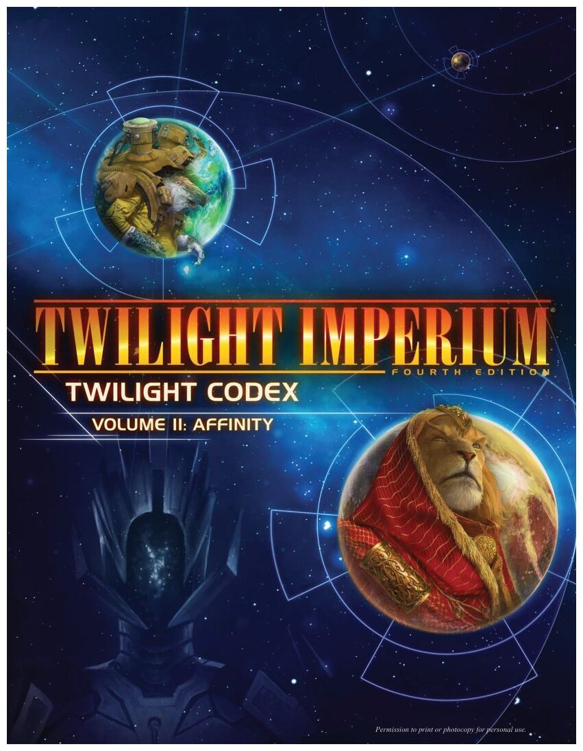 Twilight Imperium - Twilight Codex - Volume II - Affinity
