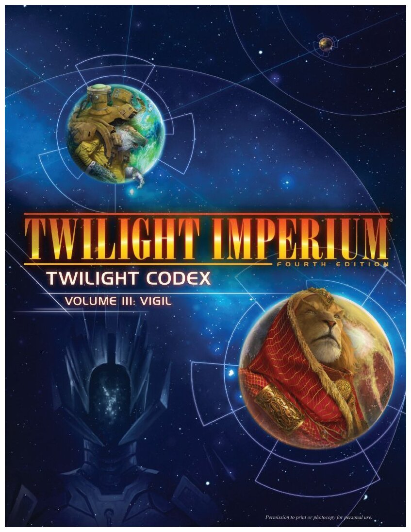 Twilight Imperium - Twilight Codex - Volume III - Vigil