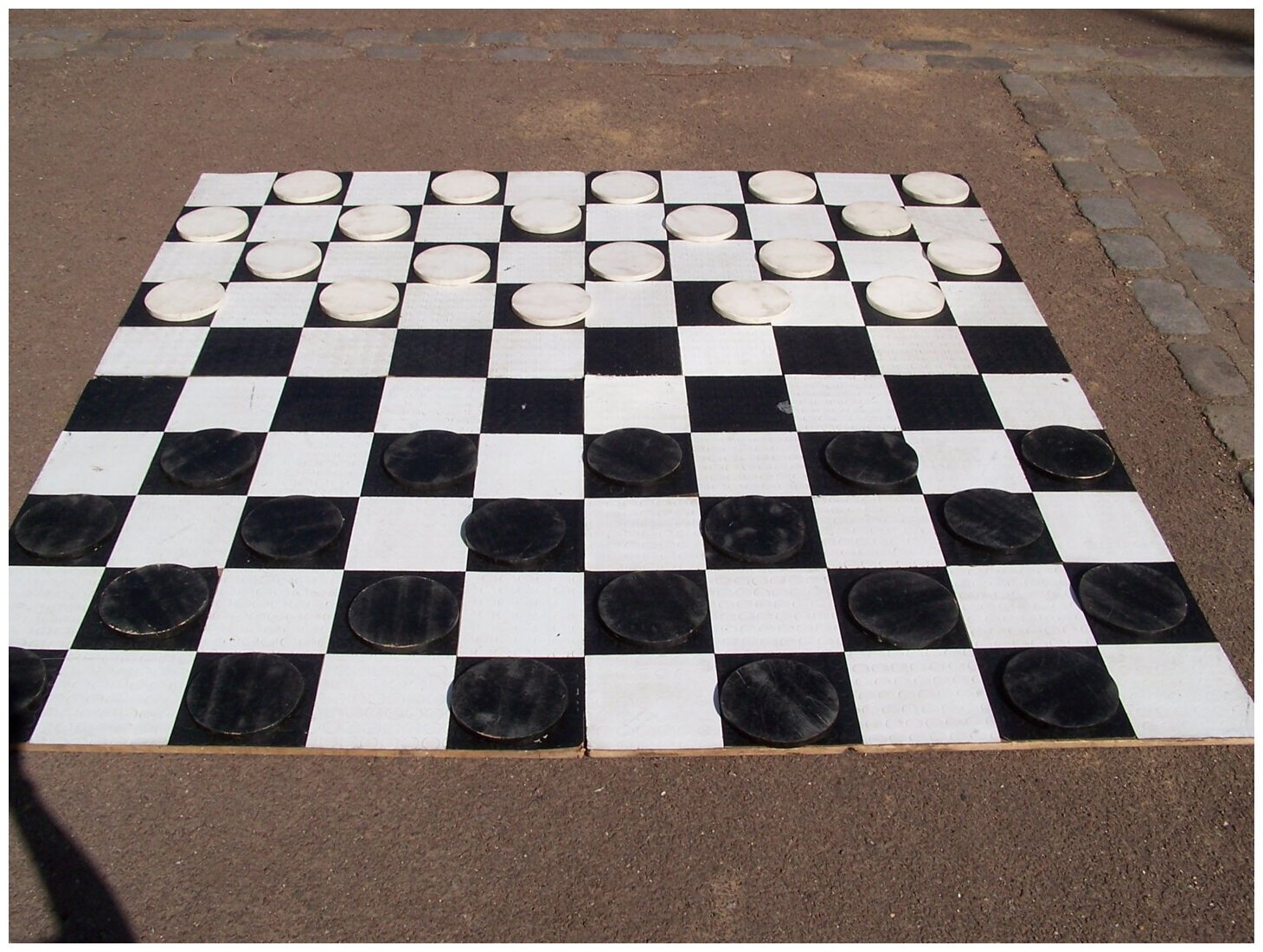Jeu De Dames Géant