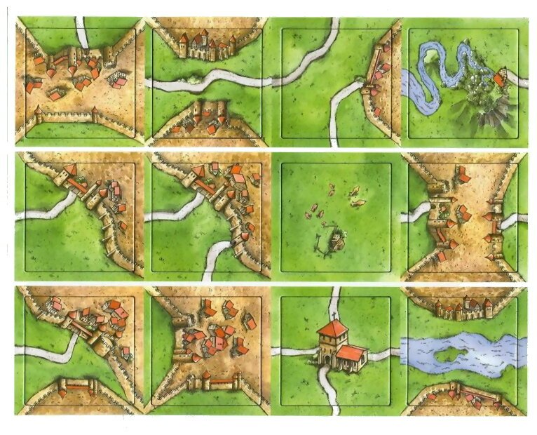 Carcassonne - GQ Promo Tiles