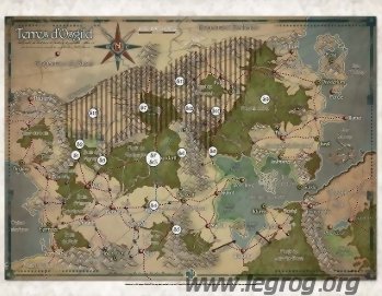 Chroniques Oubliées - Carte Poster d'Osgild (pour MJ)