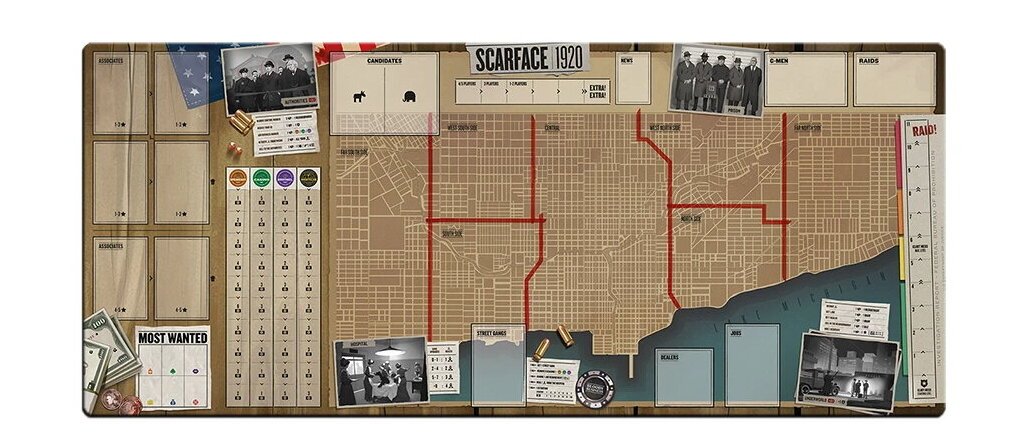 Scarface 1920 - Playmat Avec Extension
