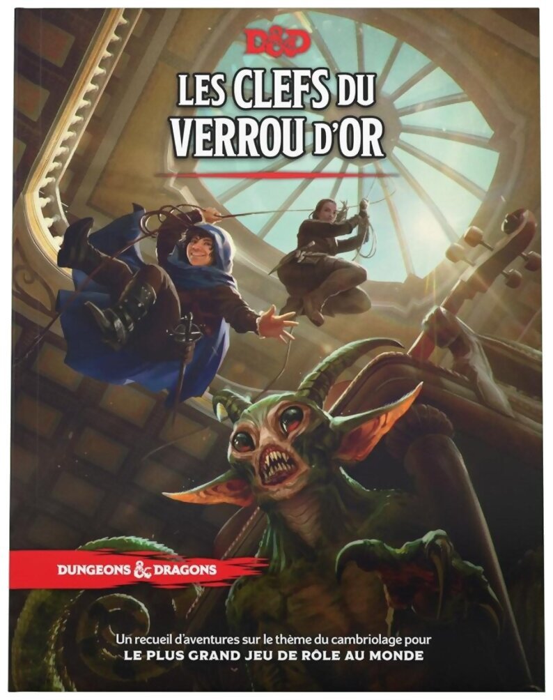 D&D5 -  Les Clefs Du Verrou D'or