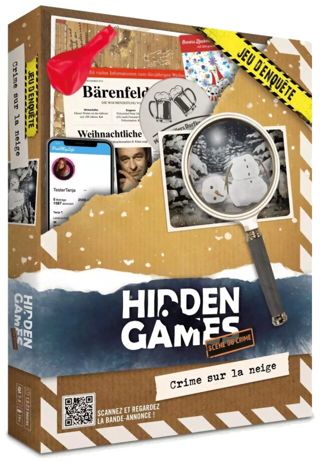 Hidden Games - Crime Sur La Neige - Scène de Crime - Affaire n°8