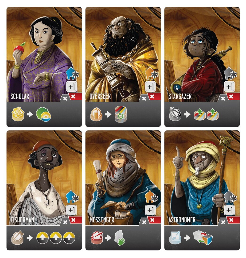 Inventors of the South Tigris - Townsfolk Promo Cards