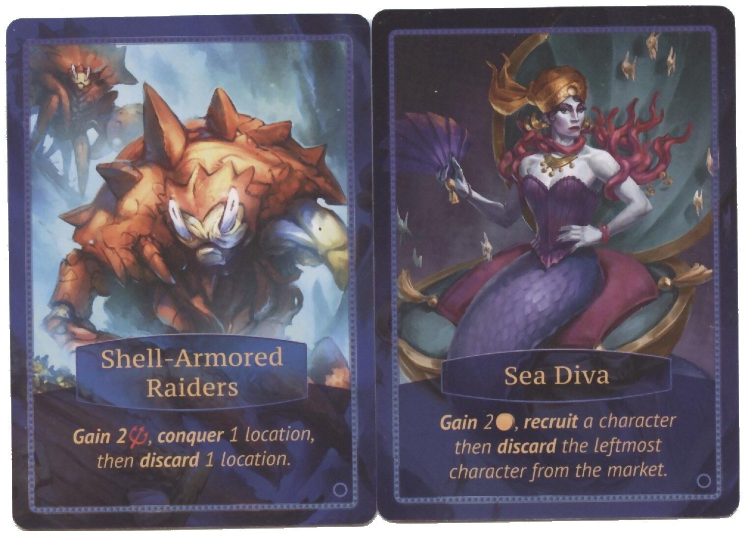 Aquatica - Sea Diva & Shell-Armored Raiders