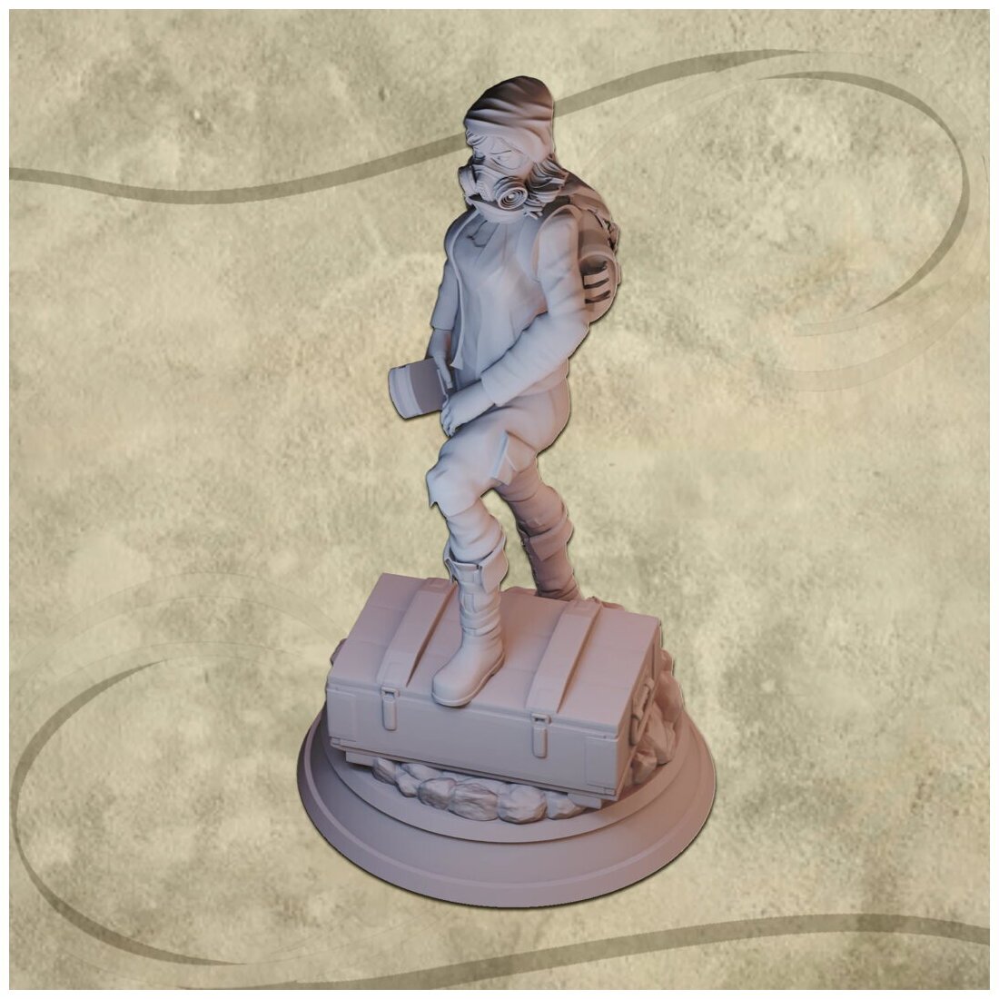 Biohazard - Special Agent Miniature