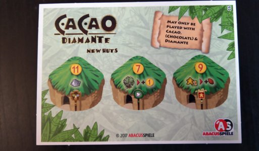 Cacao - Diamante - 3 tuiles bonus