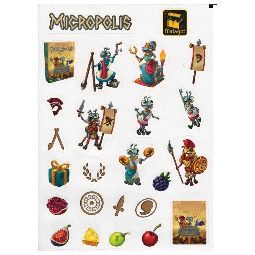 Micropolis - Set D'autocollants