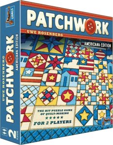 Patchwork - Americana Edition - The kit puzzle game of quilt-making For 2 Players