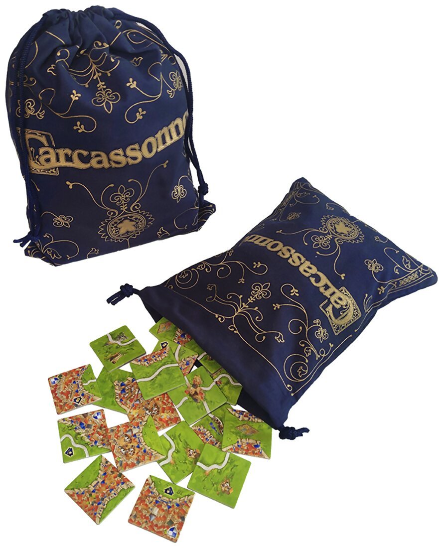 Carcassonne - sac en coton motif anniversaire - Grande taille