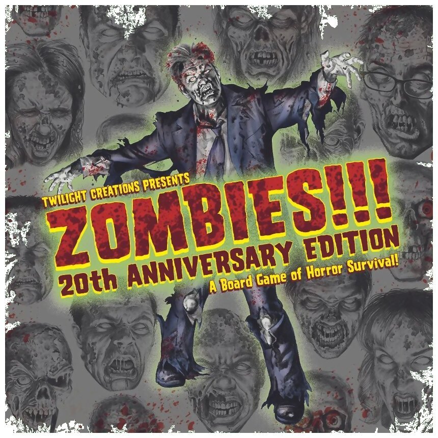 Zombies!!! - 20th Anniversary Edition - A board game of horror survival!