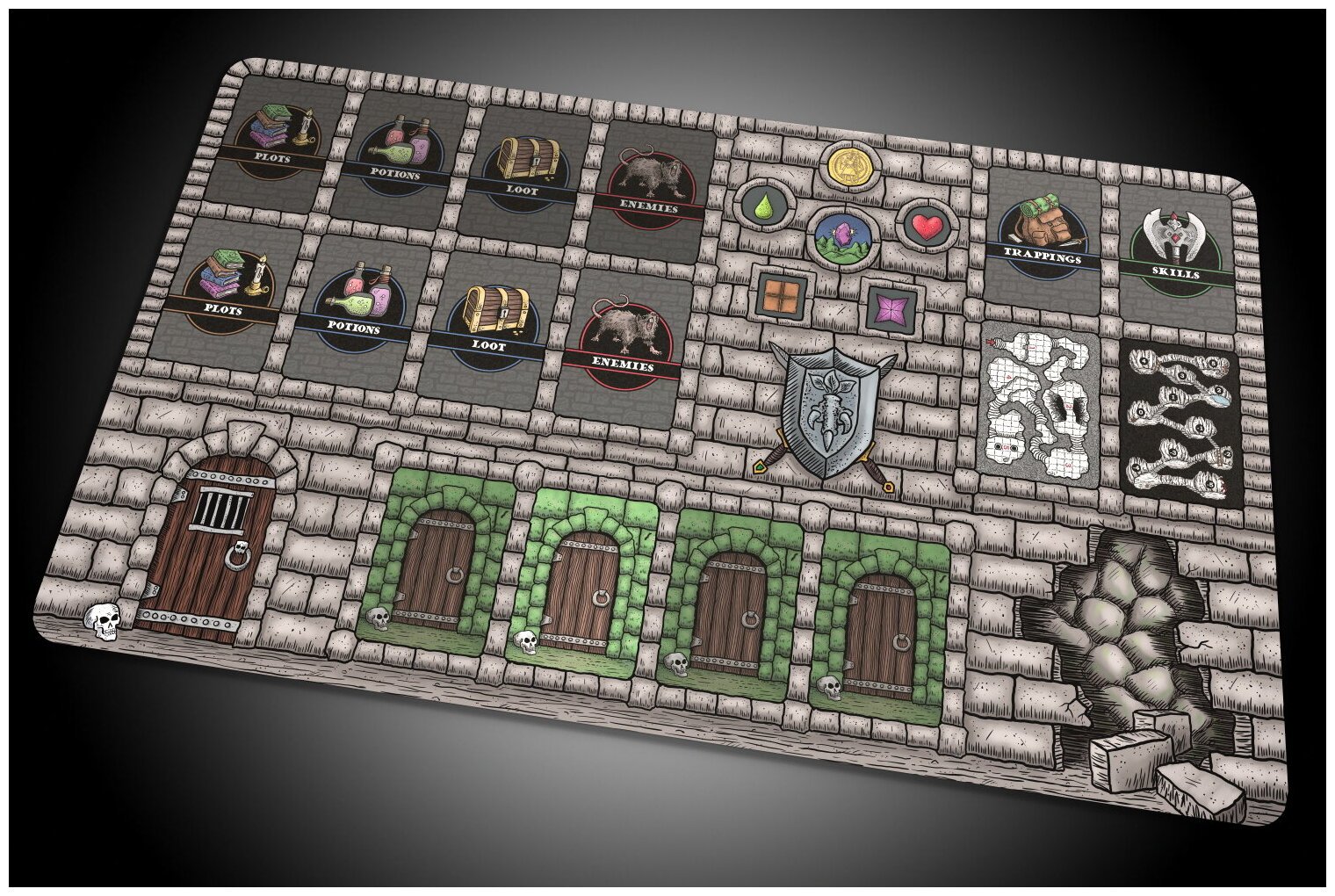Iron Helm - Game Mat