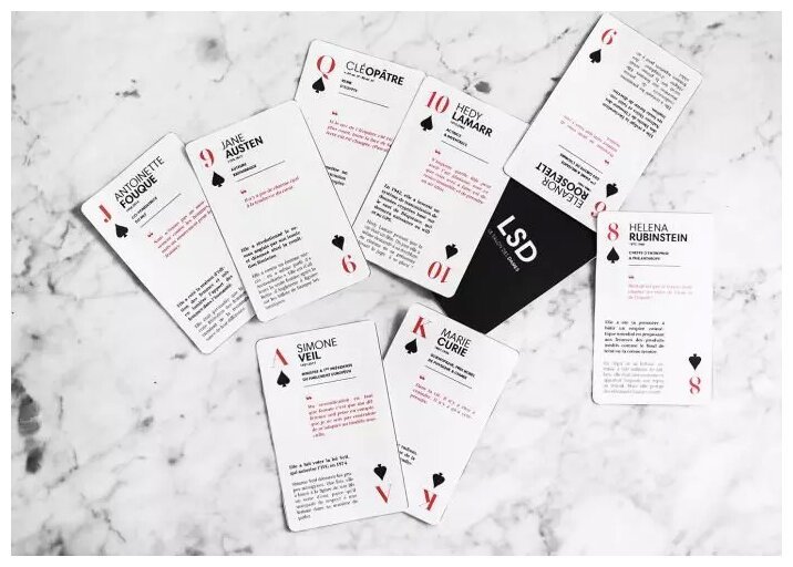 Jeu de 54 cartes - Le salon des Dames