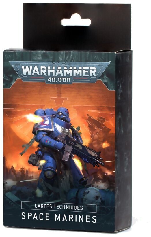 Warhammer 40k - Cartes techniques - Space Marines
