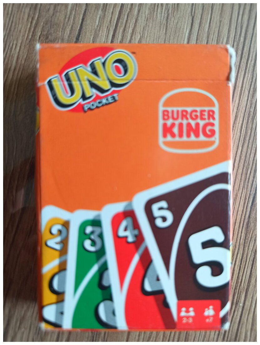 Uno Pocket - Burger king