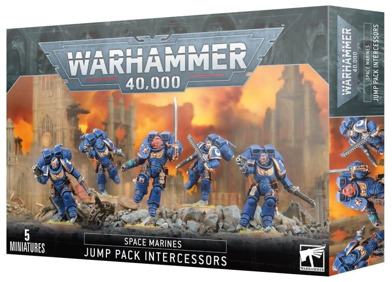 Warhammer 40k - Jump Pack intercessors - Space Marines