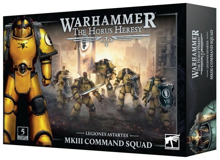 The Horus Heresy - MKIII Command Squad - Legiones Astartes
