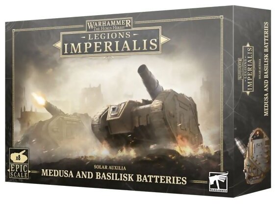 Legions Imperialis - Medusa And Basilisk Batteries