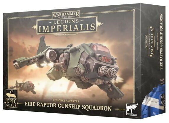 Legions Imperialis - Fire Raptor Gunship Squadron - Legiones Astartes