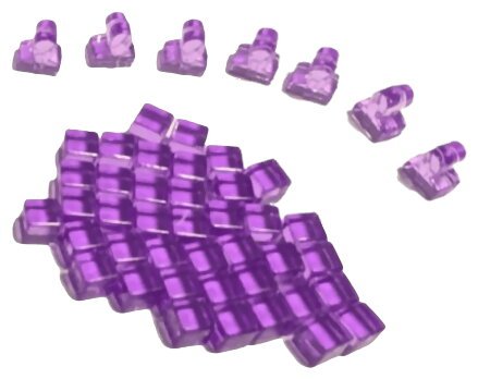 Terraforming Mars - Plastic Player Cubes - Purple