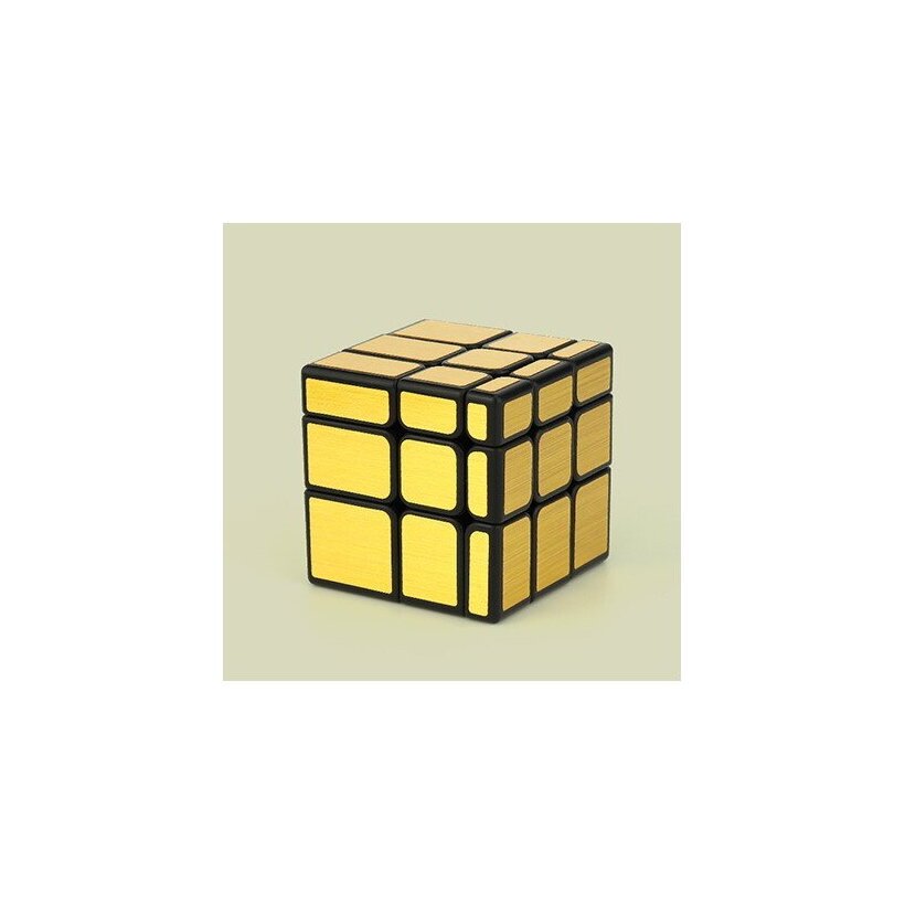 Cube Mirror Doré
